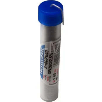 Páječka Cín v lahvičkách LC60 1mm/10g BMCL01 Prodej jen na platné IČO