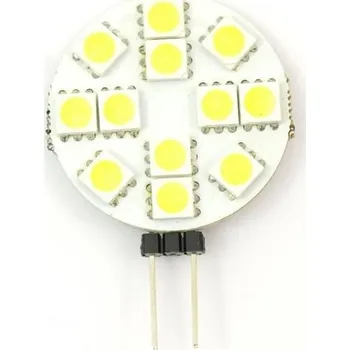 Žárovka Interlook Žárovka G4 12 SMD 5050 PLOCHÁ Bílý zimny