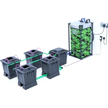 Alien Hydroponics Aero 4Pot Varianta: Silver 15L
