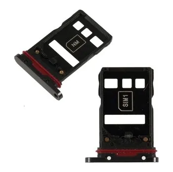 Držák (šuplík) SIM Huawei P30 PRO black