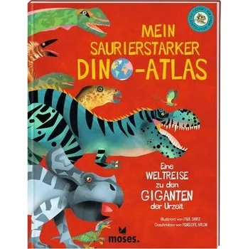 Příroda Mein saurierstarker Dino-Atlas - ARLON, PENELOPE