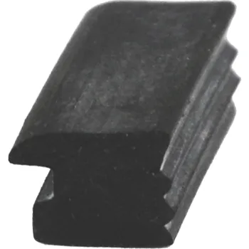 Kotevní profilové těsnění pro celoskleněné zábradlí pro sklo o tloušťce 20,76 mm