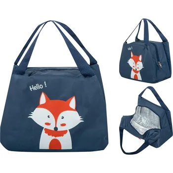 Izolovaná termotaška na snídani a oběd fox orange