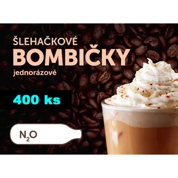 EU Šlehačkové bombičky SIFOS 7,5 g N2O jednorázové - 400 ks (doprava ZDARMA)