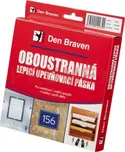 Den Braven Oboustranně lepicí upevňovací páska v krabičce - 15 x 1 mm x 5 m bílá