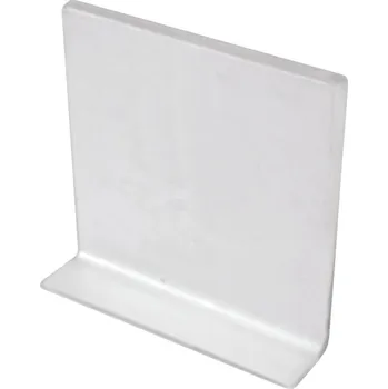 Zábradlí Skleněná podložka v kotevním profilu celoskleněného zábradlí