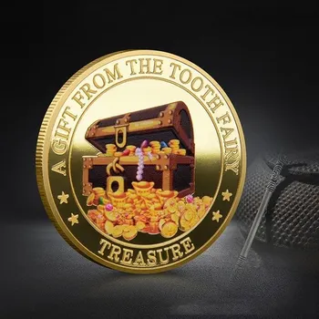 Zlaté pamětní mince Tooth Fairy pro děti | sběratelská edice - 01
