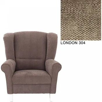 Křeslo AVA JIM XXL Čalúnená časť LONDON 304 KRESLO XXL