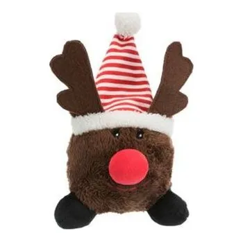 Hračka pro psa Vánoční Hračka pes Míček Sob plyš 18-29cm TR 1ks