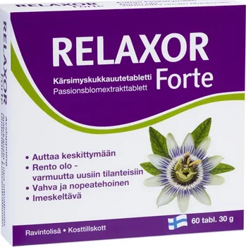 Doplněk stravy Finclub fin Relaxor Forte 60 tablet