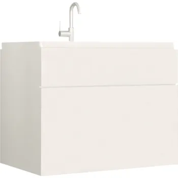 Koupelnový nábytek Závěsná koupelnová skříňka MASON WH13 pod umyvadlo, bílá lesk