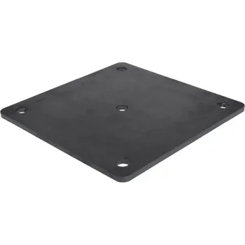 Tesařské kování Univerzální deska s 13mm otvory, velikost 200x200x6 mm