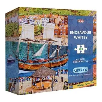 Puzzle Puzzle 500 Statek Endeavour/Whitby/Anglia G3
