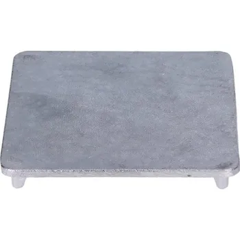 Stavební profil Hliníková krytka, čtvercová 80x80mm