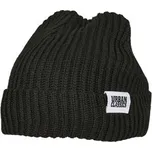 Čepice zimní Urban Classics Yarn Fisherman Beanie - černá