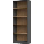 Falco Knihovna Malvína 60 antracit/dub artisan