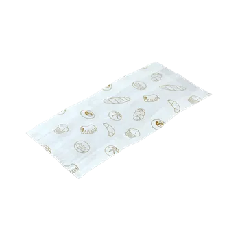 Sáček na potraviny ECOFOL Papírový sáček 16+6x33 cm potisk pečivo krt/1000 ks