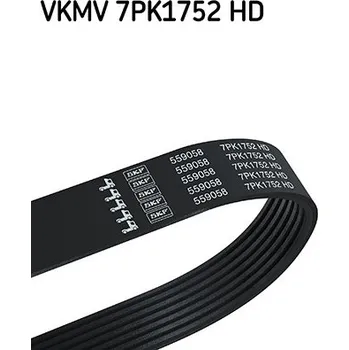ozubený klínový řemen, , SKF, VKMV 7PK1752 HD