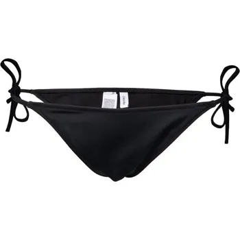 Dámské plavky Dámský spodní díl plavek Calvin Klein INTENSE POWER-S-STRING SIDE TIE CHEEKY BIKINI XL Černá, Bílá