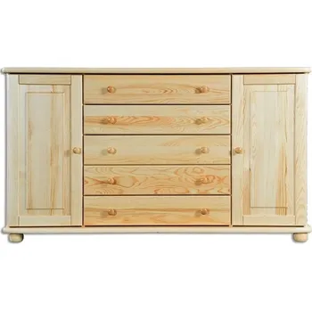 Komoda Komoda DK-164, 2D5S, masiv Barva: bez moření borovice