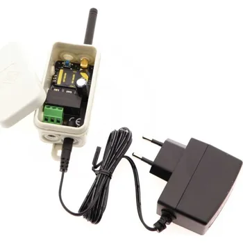 Sada domovního alarmu GSM modul 250V, počet uživatelů 10, 1 výstup, iQGSM-P1, s napájecím zdrojem