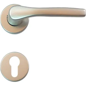 Dveřní kování XTLine 5469 Klika Venera-Rozeta V/Y Elox přírodní