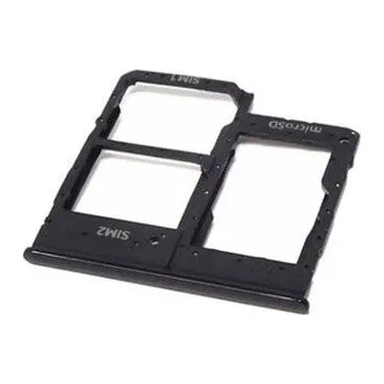 Držák (šuplík) SIM Samsung A202 Galaxy A20e black