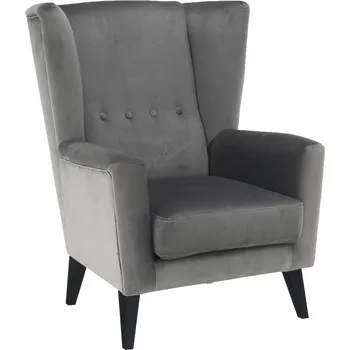 Křeslo Křeslo ušák RODEZA, světle/černá