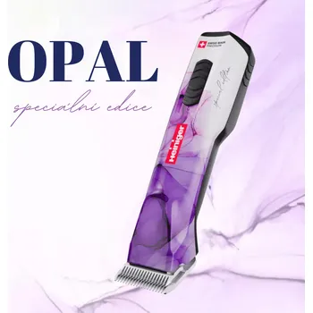 strojek na stříhání srsti Stříhací strojek Heiniger OPAL speciální edice + 2 baterie