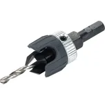 Wolfcraft Předvrták a záhlubník, stopka šestihran 2544000 průměr 3,2-12 mm