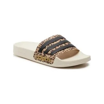 Pánské pantofle adidas Nazouváky adilette Shower Slides IG3682 Hnědá 44_5