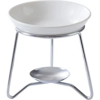 Aroma lampa Stylová aromalampa na svíčku, dekorace pro domov - Světle zelená