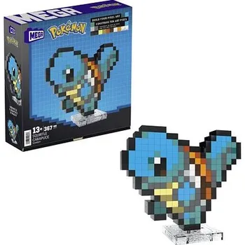 Figurka Mattel Mega Construx Pokémon Pixel Art - Squirtle