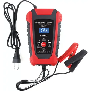 Nabíječka autobaterie Inteligentní nabíječka autobaterií AMIO DBC-03 12/24V (6A / 3A) (02379)