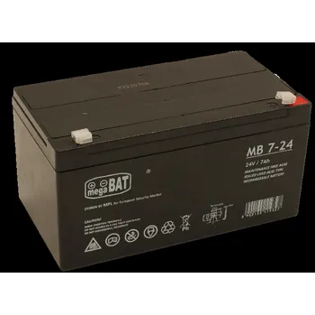 Dětské elektrovozidlo MegaBAT MB 7-24 VRLA AGM 24V 7Ah Akumulator gelová nabíjecí baterie