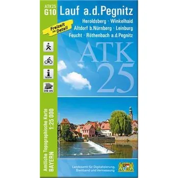 ATK25-G10 Lauf a.d.Pegnitz (Amtliche Topographische Karte 1:25000) - Landesamt für Digitalisierung, Breitband und Vermessung
