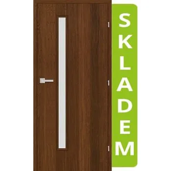 Interiérové dveře ERKADO Interiérové dveře EKO 1 - Ořech 3D Greko, 60/197 cm