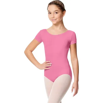 Dětský overall Lulli,Trikot s krátkým rukávem LUB281C, ostrá růžová 140-146