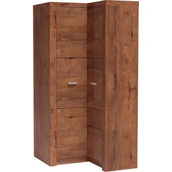 Šatní skříň Rohová šatní skříň pravá INDIANAPOLIS I-14 jasan světlý