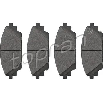 Brzdová destička Sada brzdových destiček, kotoučová brzda, , TOPRAN, 624 527