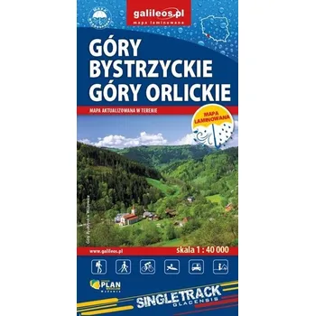 Cestování Mapa - Góry Bystrzyckie i Góry Orlickie 1:40 000 - praca zbiorowa
