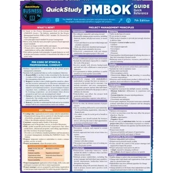 QuickStudy PMBOK Quick Reference Guide - BarCharts, Inc.