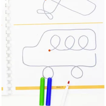 Sešit Stíratelný sešit - hrátky s fixou - jednotahy