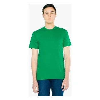 Pánské tričko Triko American Apparel Fine Jersey - zelené, M