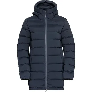 Dámský kabát Dámský péřový kabát Odlo W ASCENTN-THERMIC HOODED JACKET INSULATED L Černá