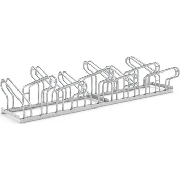 stojan na kolo Stojan na kola 2162, nastavení výšky/hloubky, š 2100 mm, volně stojící, 12x parkovací místo