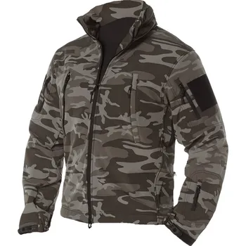 Pánská parka ROTHCO® Bunda ROTHCO® TACTICAL SOFT SHELL black camo