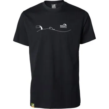 Pánské tričko Tričko Geoff Anderson Organic Tee pollution black S