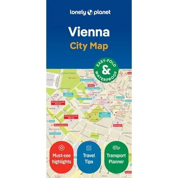 Lonely Planet Vienna City Map