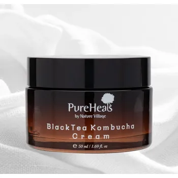 Pleťový krém PUREHEALS - Black Tea Kombucha Cream - Krém s fermentovaným černým čajem - 50 ml